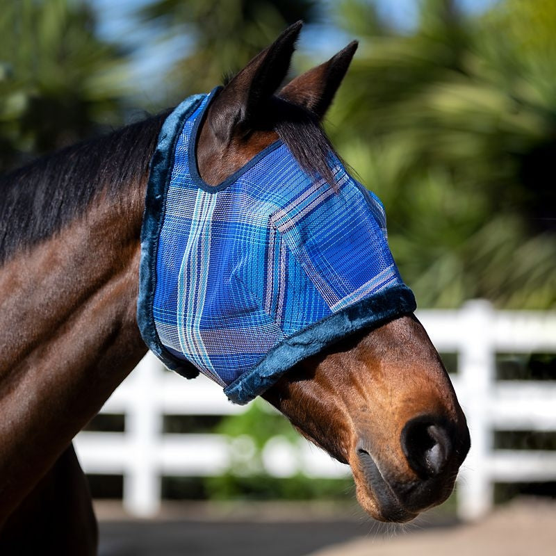 Kensington Fly Mask with Fleece Trim