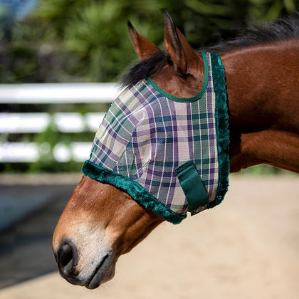 Kensington Fly Mask with Fleece Trim