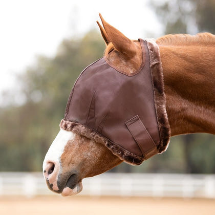Kensington Fly Mask with Fleece Trim