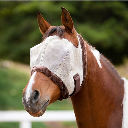 Kensington Fly Mask with Fleece Trim