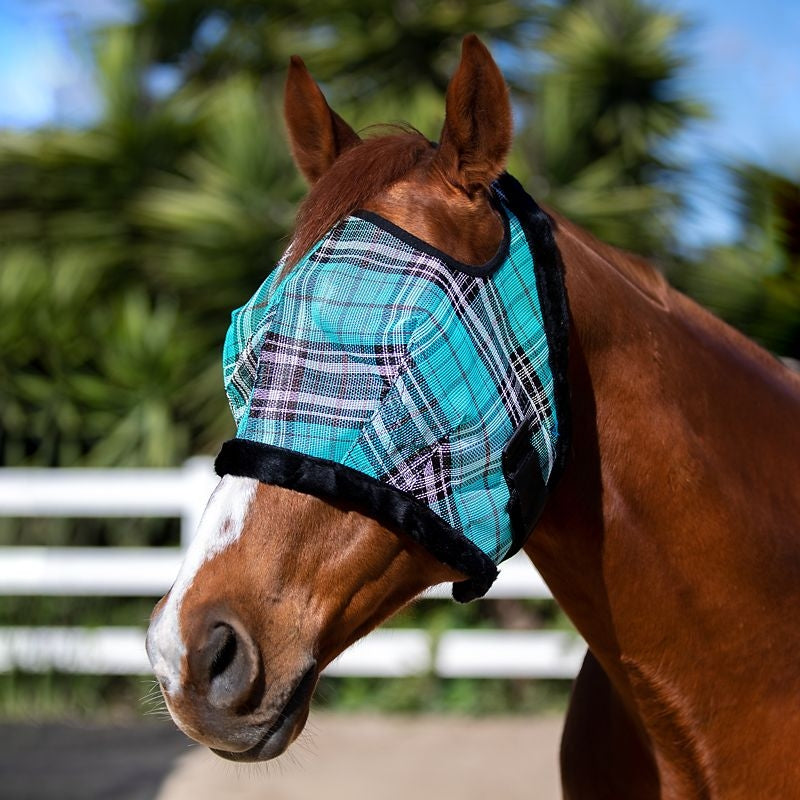 Kensington Fly Mask with Fleece Trim