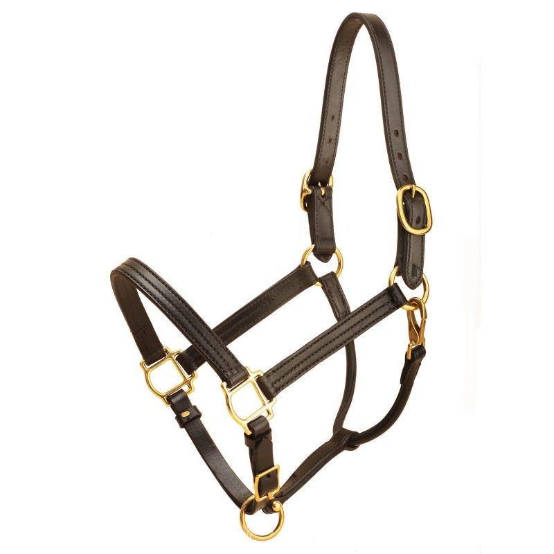 Tory Triple Stitch Halter with Snap