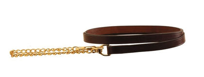 Tory 1In Single Ply Lead - Brass Chain Oakbark