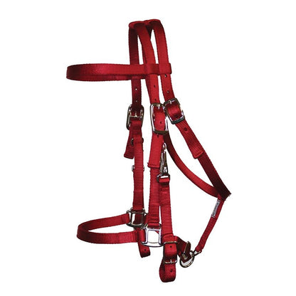 Triple E Nylon Halter Trail Bridle