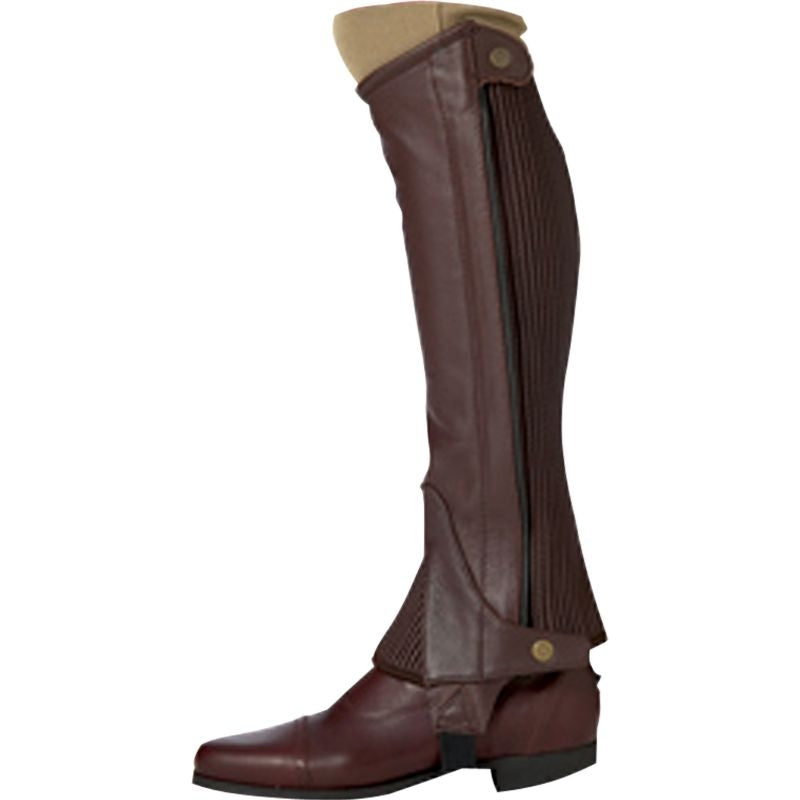Ovation Ladies Pro Top Grain Half Chaps