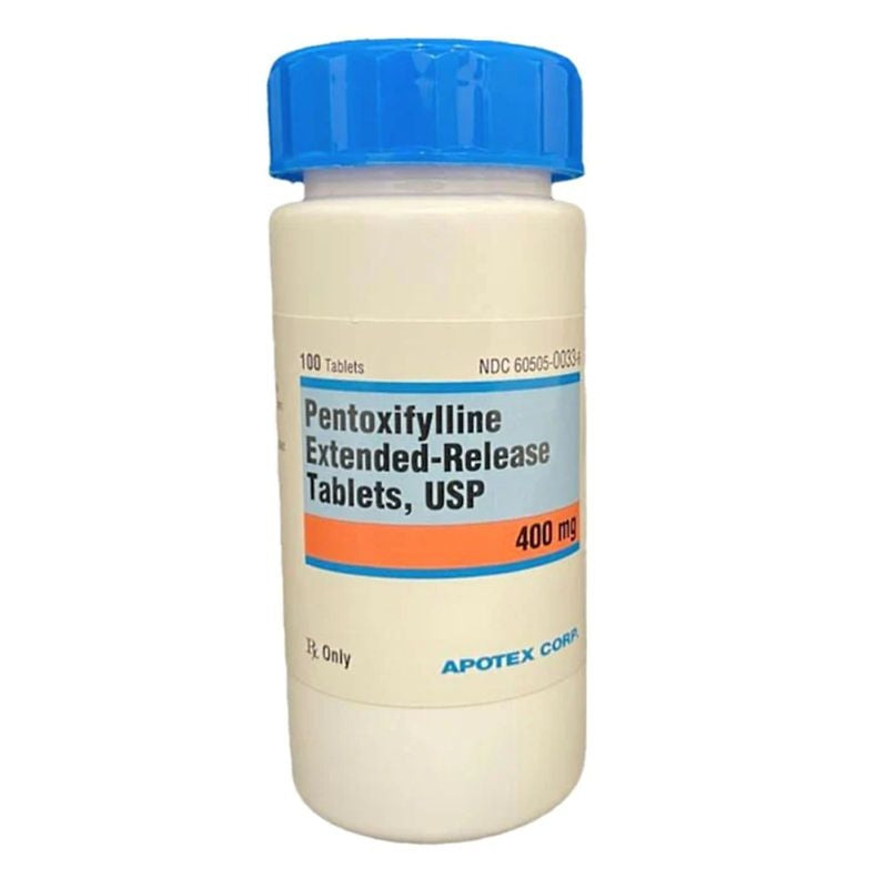 Pentoxifylline 400mg tabs