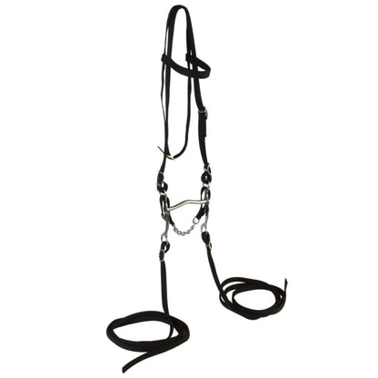 Western Poly Browband Headstall Set with Reins