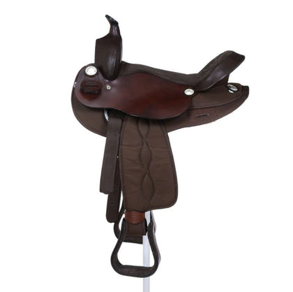 Eclipse Tough1 Synthetic Rnd Skirt Trail Saddle