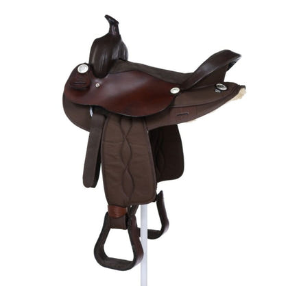 Eclipse Tough1 Synthetic Rnd Skirt Trail Saddle