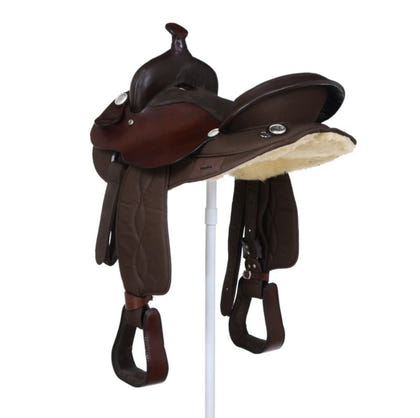 Eclipse Tough1 Synthetic Rnd Skirt Trail Saddle