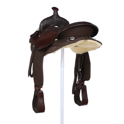 Eclipse Tough1 Synthetic Rnd Skirt Trail Saddle