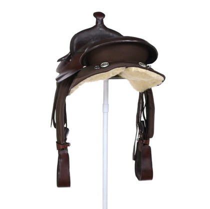 Eclipse Tough1 Synthetic Rnd Skirt Trail Saddle