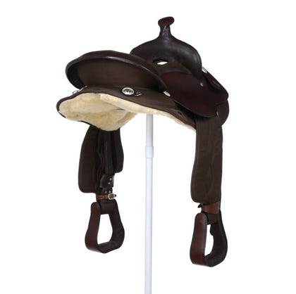 Eclipse Tough1 Synthetic Rnd Skirt Trail Saddle