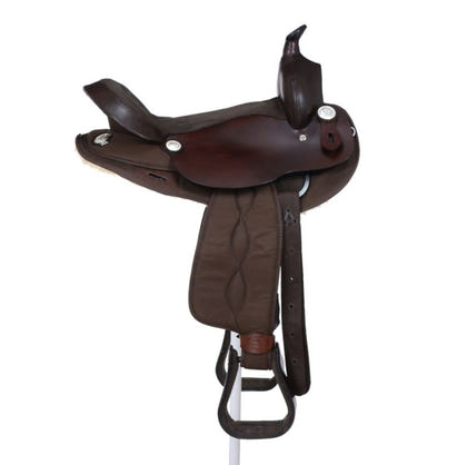 Eclipse Tough1 Synthetic Rnd Skirt Trail Saddle