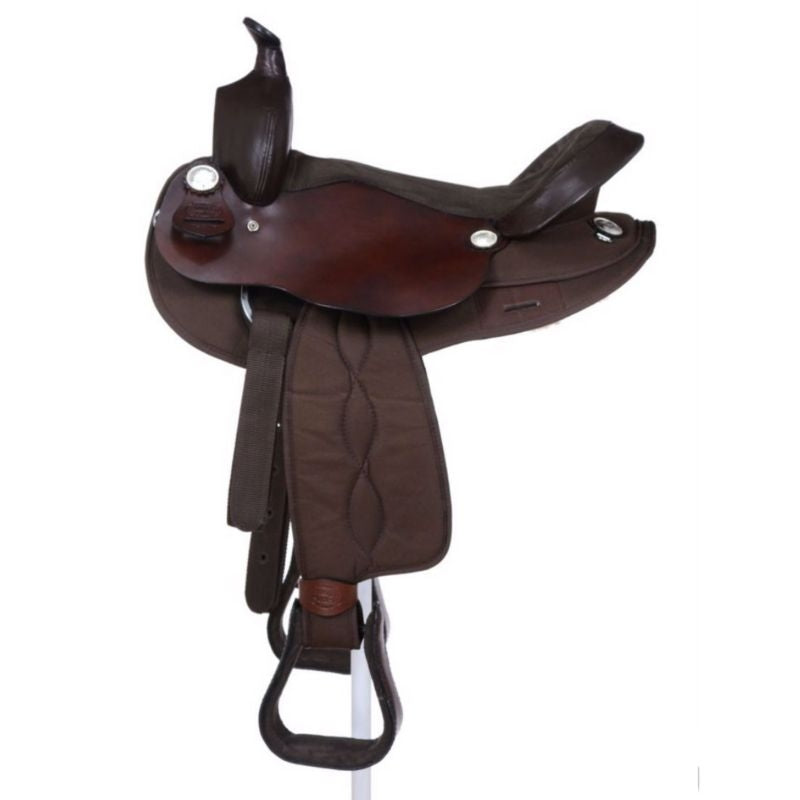 Eclipse Tough1 Synthetic Rnd Skirt Trail Saddle