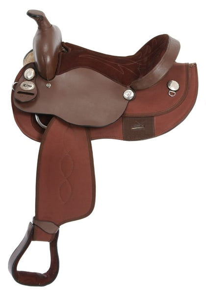 Eclipse Tough1 Synthetic Rnd Skirt Trail Saddle