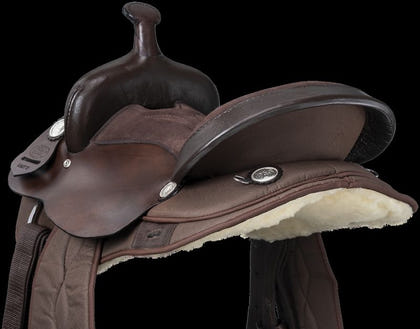 Eclipse Tough1 Synthetic Rnd Skirt Trail Saddle