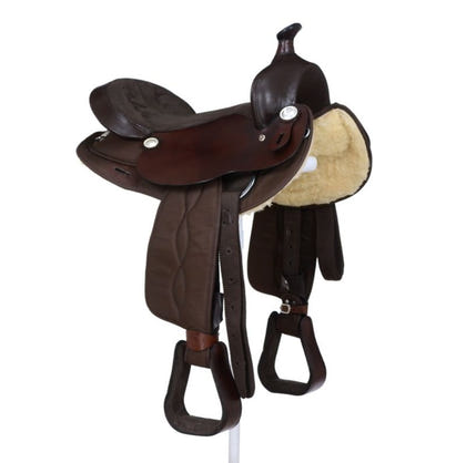 Eclipse Tough1 Synthetic Rnd Skirt Trail Saddle
