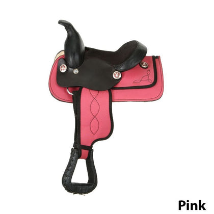 Eclipse Tough1 Synthetic Rnd Skirt Trail Saddle