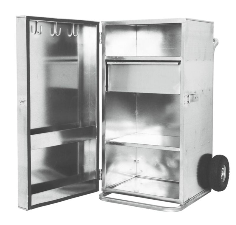 Weaver Single Door Galvanized Showbox