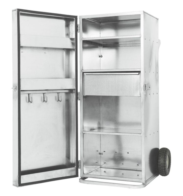 Weaver Single Door Galvanized Showbox