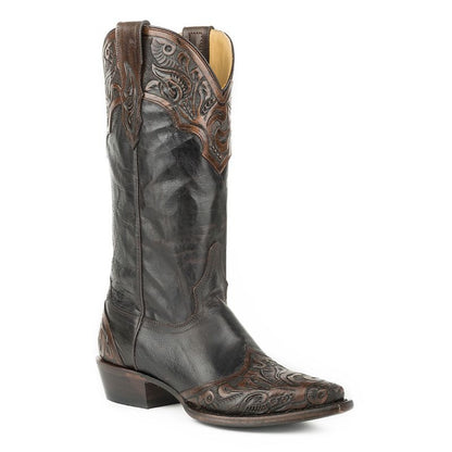 Stetson Ladies Jolie Handtooled Fashion Snip Toe C