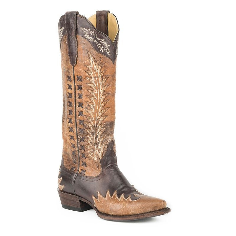 Stetson Ladies Morgan Crackle Boots