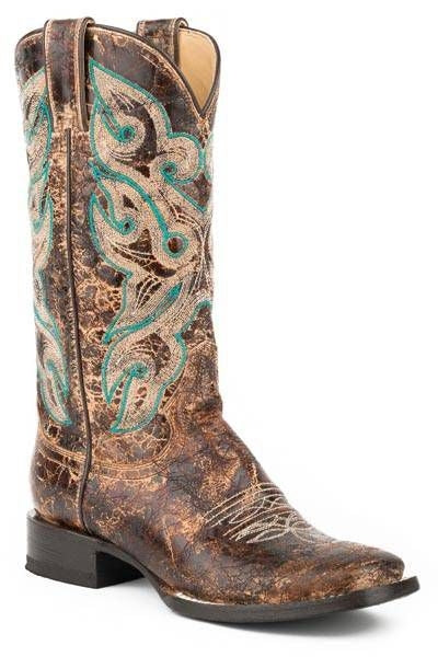 Stetson Ladies Sadie W Sq Toe Boots