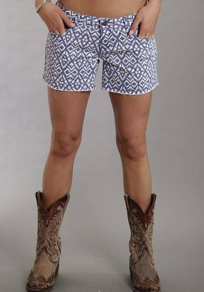 Stetson Ladies Spring ll Aztec Printed Shorts