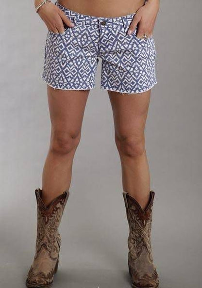 Stetson Ladies Spring ll Aztec Printed Shorts