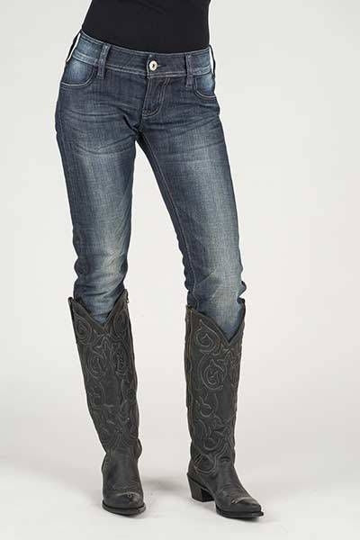 Stetson Ladies Stretch Boyfriend Shorts 10 Green