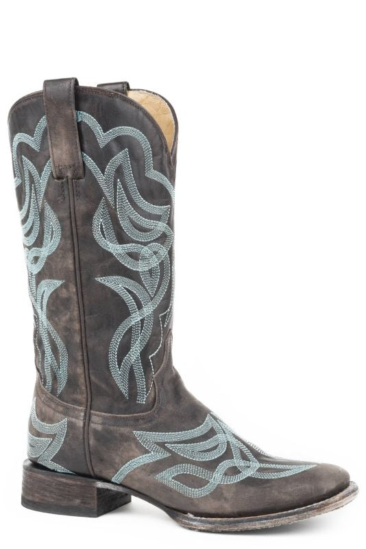 Stetson Ladies Reese Sq Toe Boots