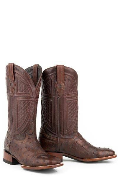 Jackson Full Ostrich Cowboy Boots