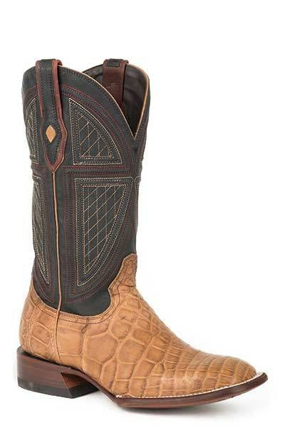 Flaxville Exotic Gator Cowboy Boot