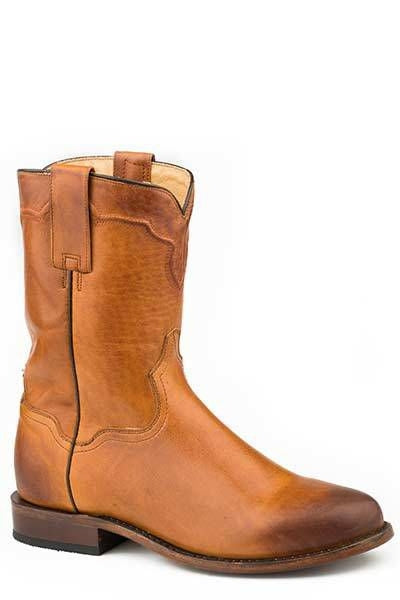 Stetson Mens Puncher Burnish Boots