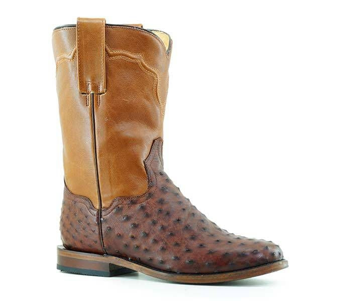 Stetson Mens Puncher Exotic Boots Brown 9.5 D