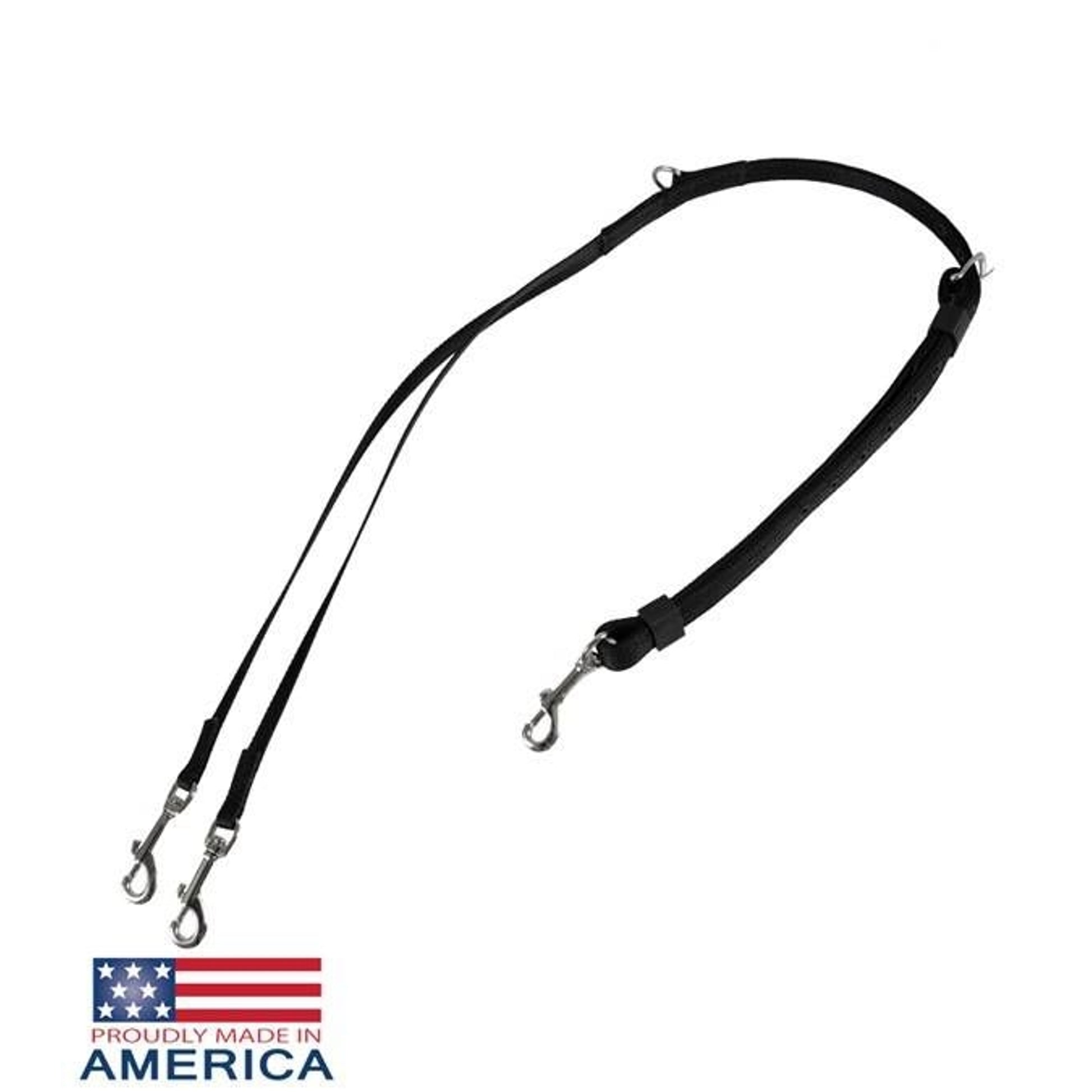 Featherweight Two Snap Nylon Martingale Black