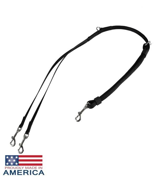 Featherweight Two Snap Nylon Martingale Black