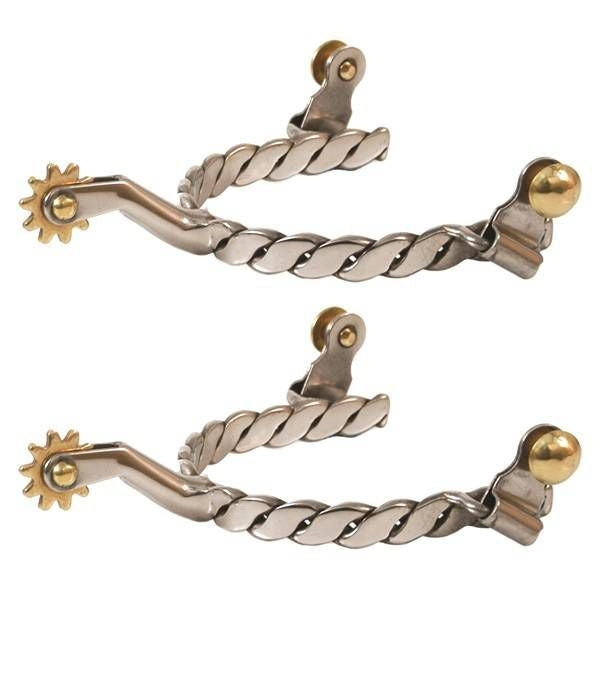 Jacks Mens Twisted Band Spurs