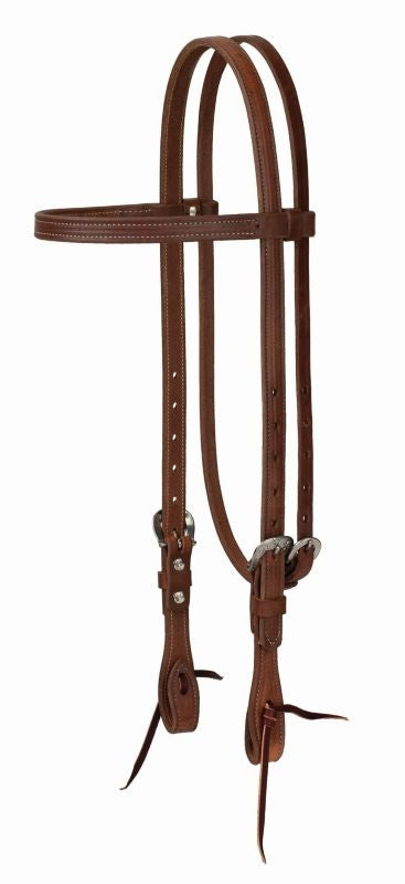 Weaver Synergy Browband Headstall Floral Horse