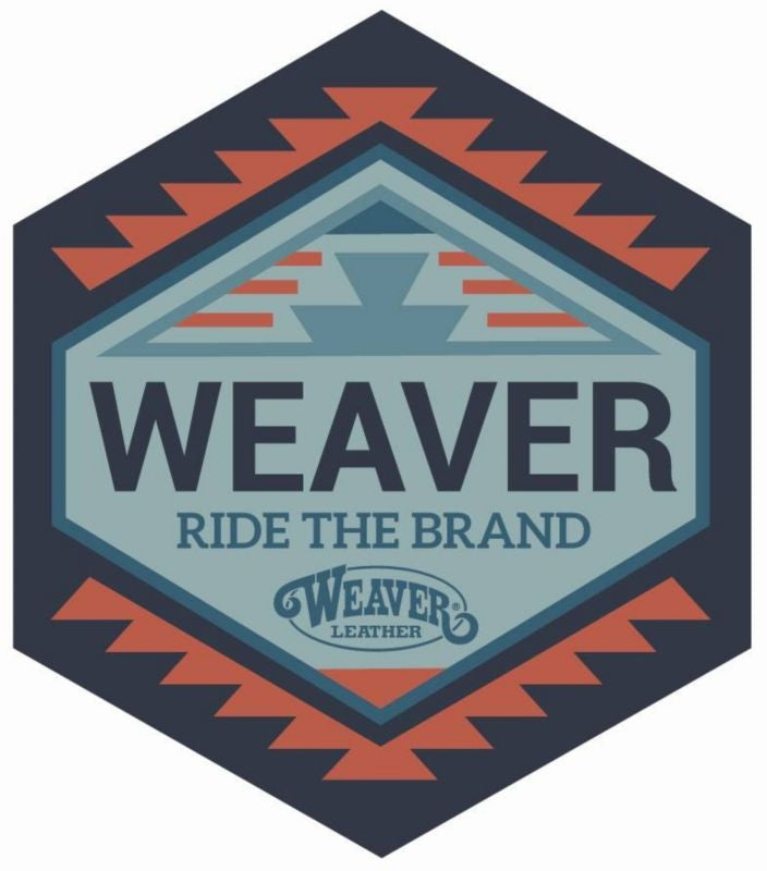 Weaver Leather Ride The Brand Sticker