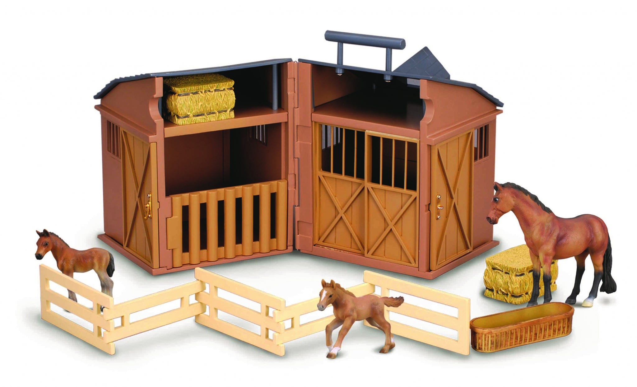 CollectA Stable Playset with Horses