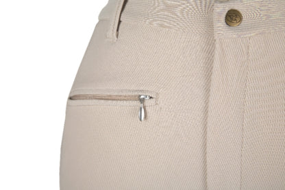 OPEN BOX Devon-Aire Ladies All-Pro Dev-Tek Ribbed Breeches - 24 Regular, Black