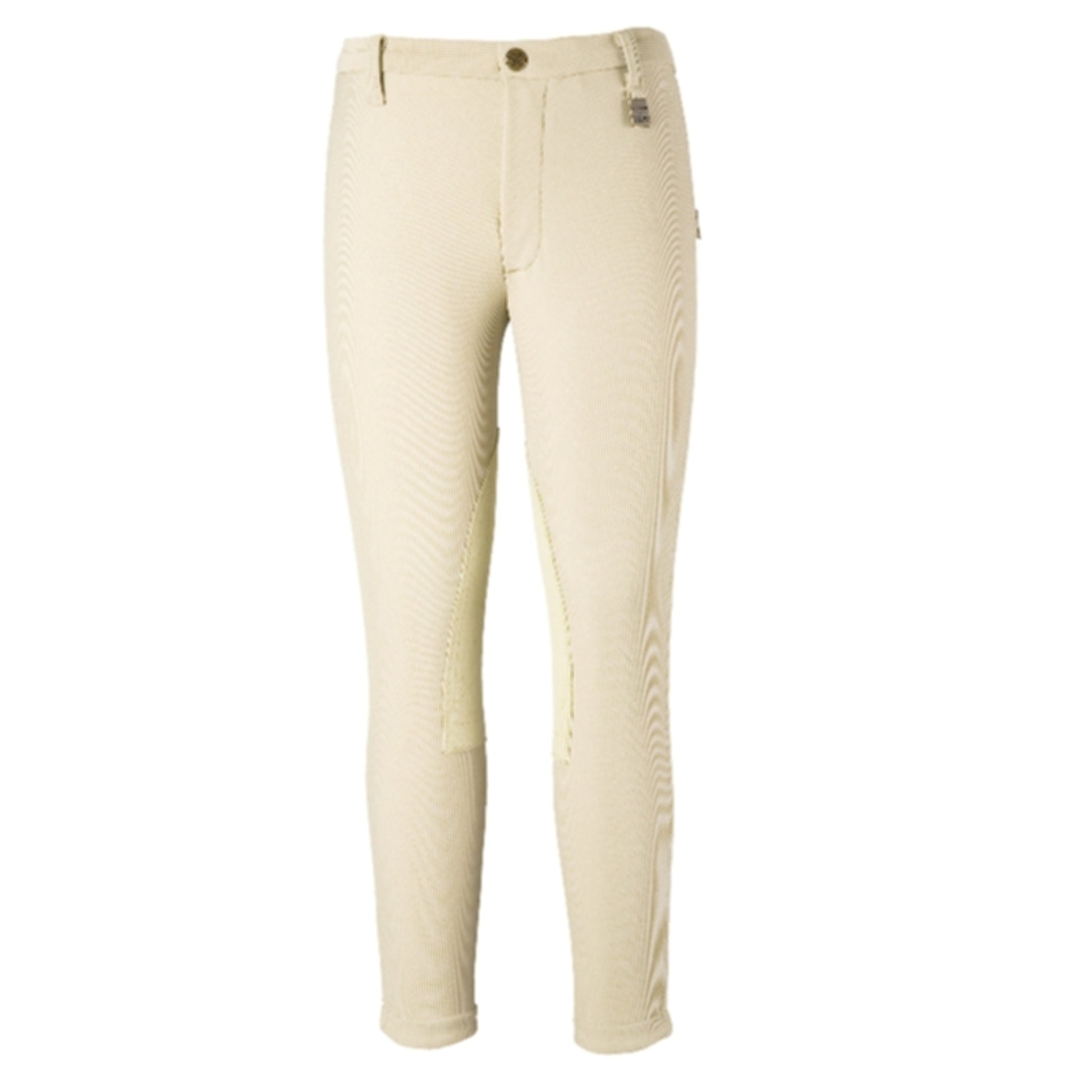 OPEN BOX Devonaire Kids All-Pro Dev-Tek Ribbed Breech - 8 Regular, Beige