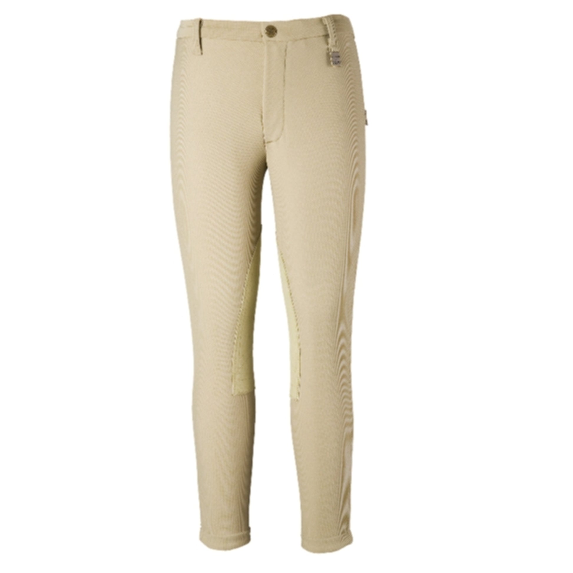 OPEN BOX Devonaire Kids All-Pro Dev-Tek Ribbed Breech - 8 Regular, Beige
