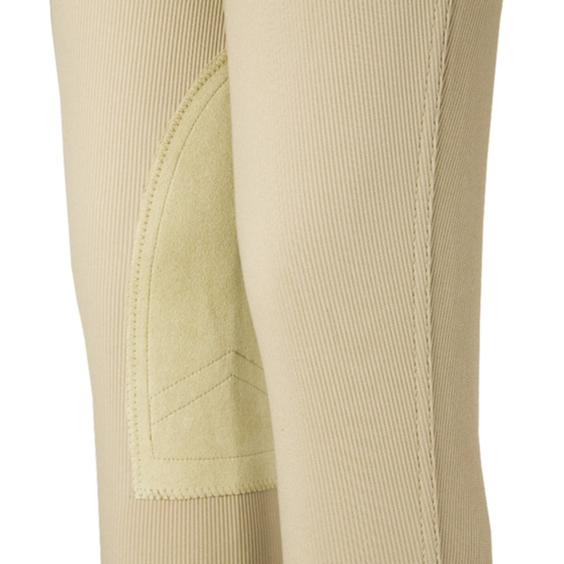 OPEN BOX Devonaire Kids All-Pro Dev-Tek Ribbed Breech - 8 Regular, Beige