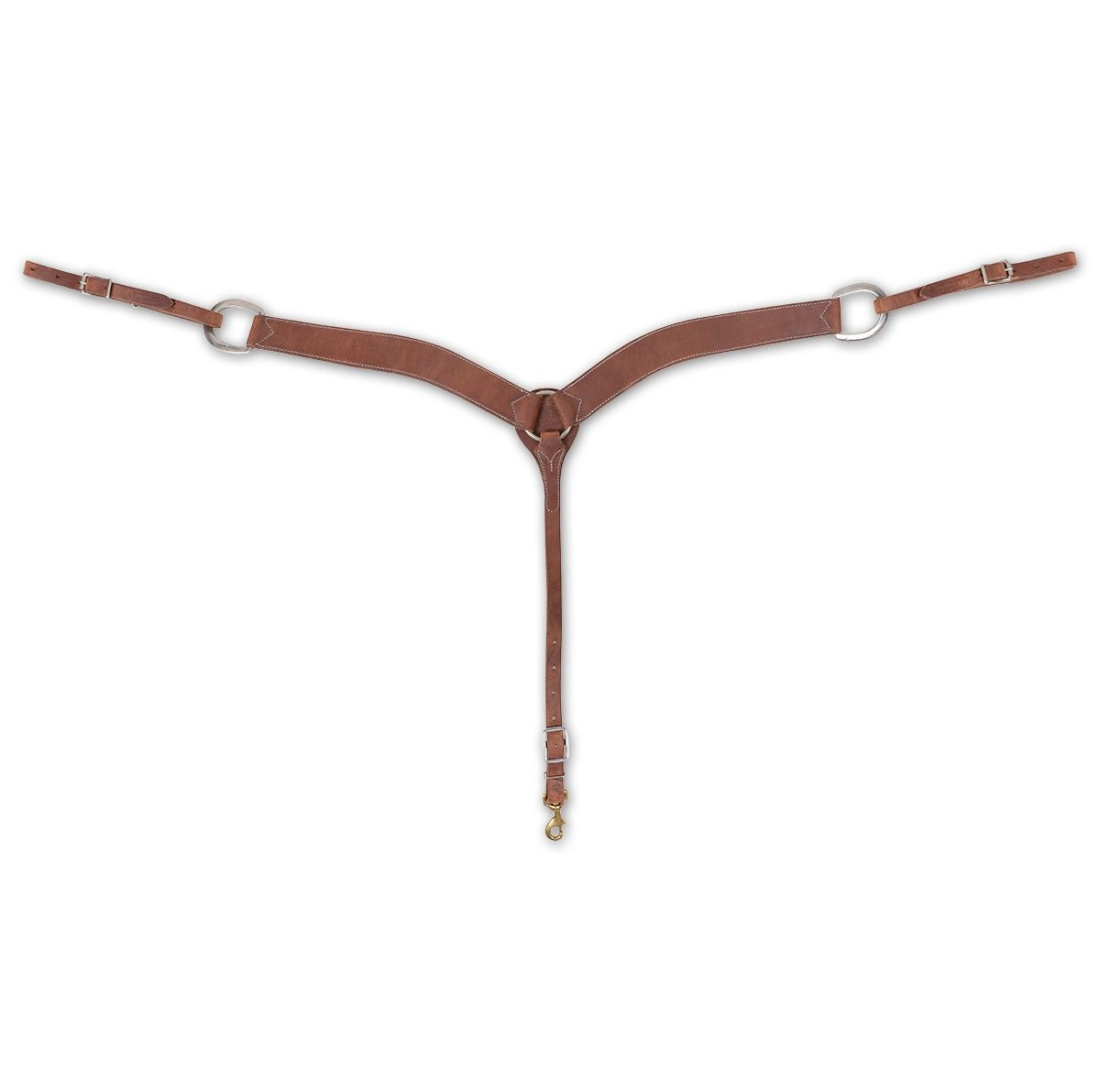 Martin Plain Harness Leather Breastcollar - 2"