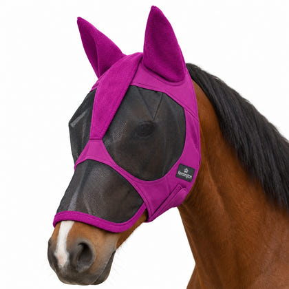 Kensington Fly Mask with Fleece Trim