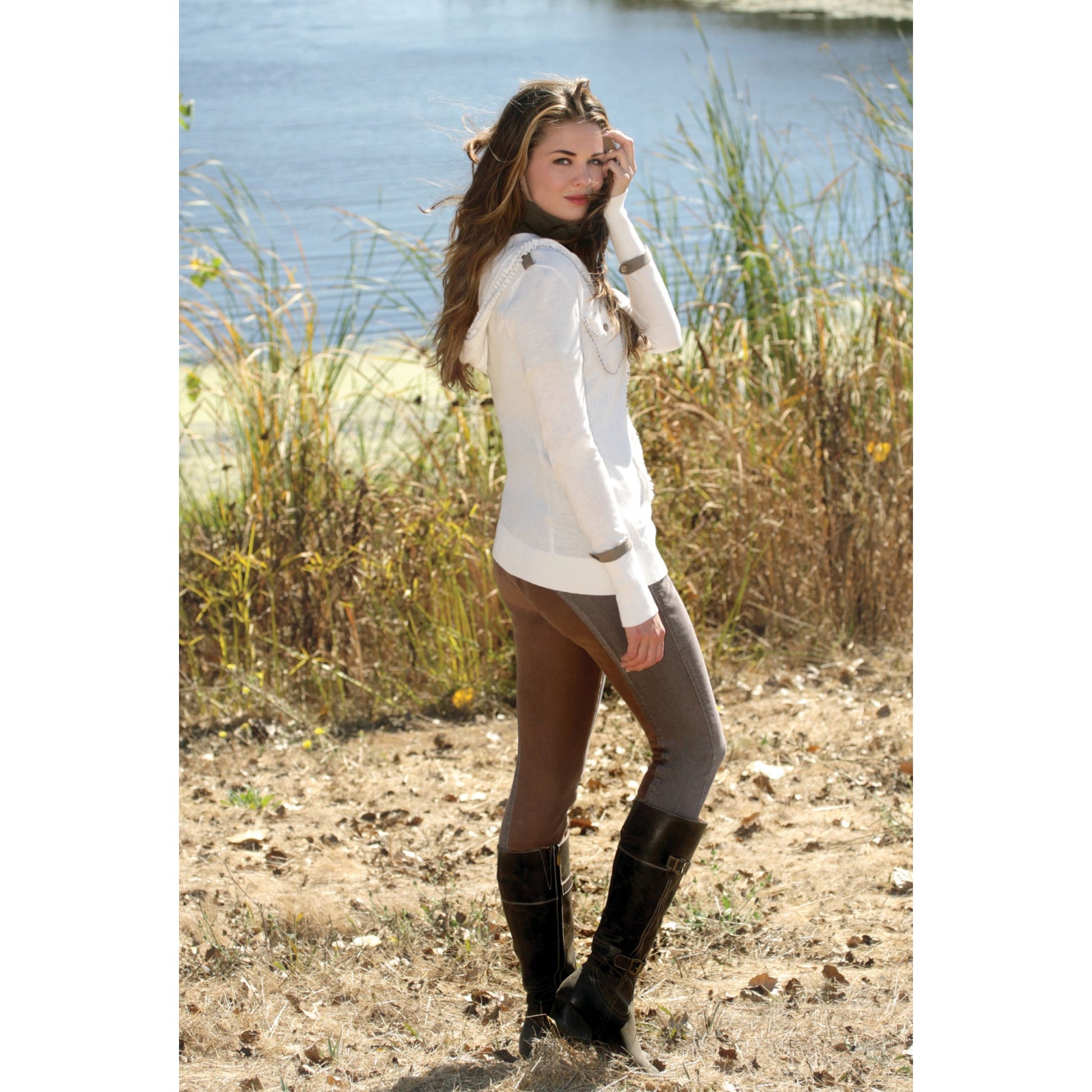 Goode Rider Ladies Jean Full Seat Breeches