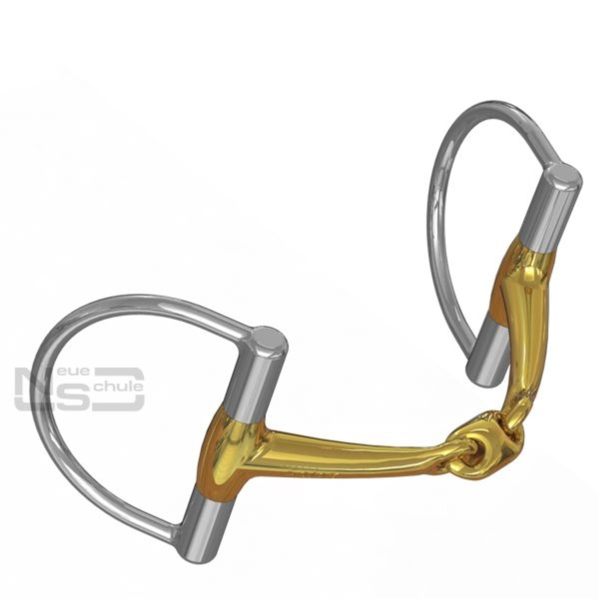 Neue Schule Tranz Angled Lozenge Small D Ring Snaffle